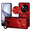 ZTE nubia Focus/Blade A75 5G Red CD Texture Magnetic Phone Case - 1
