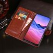 ZTE Blade V 2020 Red Leather Case - Wallet, Holder & Card Slots - 6