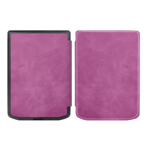 Retro Leather Smart Case for Pocketbook Verse/Verse Pro (Purple) - 1