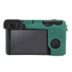 Green Litchi Texture Silicone Case for Sony ILCE-6700/A6700 - 3