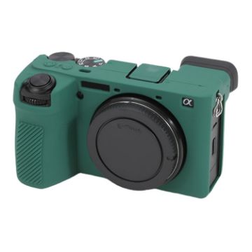 Sony ILCE-6700/A6700 Green Glossy Soft Silicone Protective Case - 1