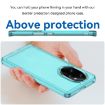 Honor 100 Pro Candy Series TPU Phone Case - Transparent Blue - 4