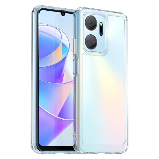 Honor Play7T Candy Series TPU Transparent Phone Case - 1
