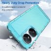 Honor 90 Smart Candy Series Phone Case - Transparent Blue TPU - 3