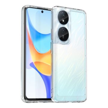 Honor 90 Smart Candy Series Transparent TPU Phone Case - 1