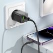 BOROFONE BN14 PD30W Charger with Type-C to 8 Pin Cable, EU Plug - 5