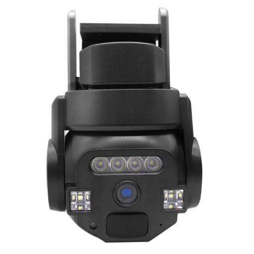 CF-Q812ES 5MP Outdoor IP66 Waterproof WiFi Camera, UK Plug (Grey) - 1