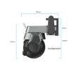 CF-Q812ES 5MP Outdoor IP66 Waterproof WiFi Camera, UK Plug (Grey) - 3