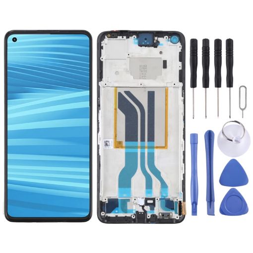 Realme GT2 Original AMOLED LCD Screen Digitizer with Frame - 1