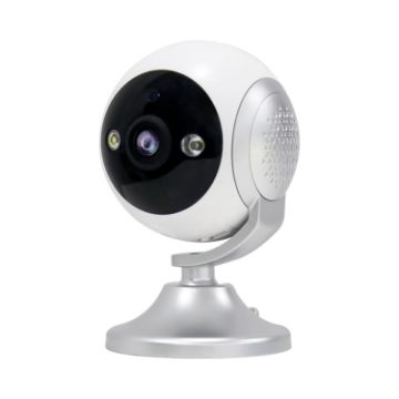 CM-I310M 3MP 180 Panoramic Smart PTZ WiFi Camera, EU Plug (White) - 1
