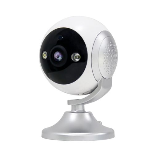 CM-I310M 3MP 180 Panoramic Smart PTZ WiFi Camera, EU Plug (White) - 1