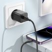 BOROFONE BN13 PD30W Charger with Type-C to 8 Pin Cable, EU Plug - 4