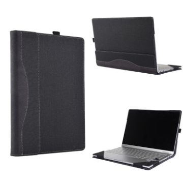 Microsoft Surface Laptop 6 15" Black Cloth Texture Case with Stand - 1