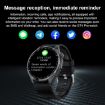 LEMFO GTS4/LT09 Fitness Smartwatch, Steel Strap, Health Monitor, Silver - 4