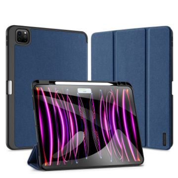iPad Pro 13 2024 DUX DUCIS Blue Cloth Texture Magnetic Case - 1