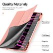 Dux Ducis Domo Series Pink Cloth Leather Case for iPad Pro 13 2024 - 5