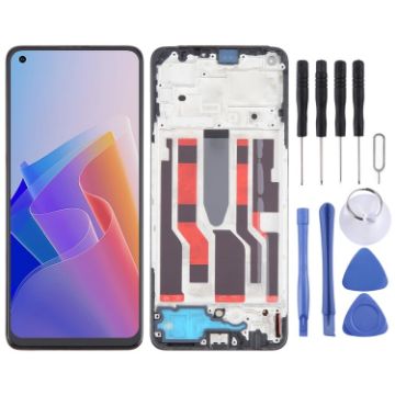OPPO Reno7 Z 5G AMOLED LCD Screen with Frame Assembly - 1