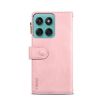 Moto G86 Power ESEBLE Retro Frosted RFID Leather Case (Rose Gold) - 3