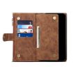 Motorola Edge 60 Pro Frosted RFID Leather Case (Brown) - 4
