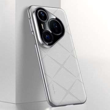 Huawei Pura 80 Pro Ultra 5G White Leather Phone Case - 1