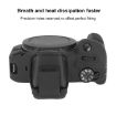 Canon EOS R100 Black Silicone Protective Case - Glossy Soft Finish - 5