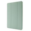 iPad Pro 13 2024 Matcha Green Leather Tri-fold Case with Pen Slot - 2
