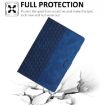 Samsung Galaxy Tab A 10.1 T580 Leather Case (Embossed, Blue) - 4
