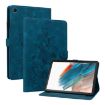 Samsung Galaxy Tab A8 10.5 2022 Embossed Leather Case (Dark Blue) - 1