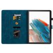 Samsung Galaxy Tab A8 10.5 2022 Embossed Leather Case (Dark Blue) - 4