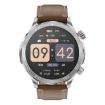DK67 1.53" IP67 Fitness Smart Watch, BT Call, Health Monitor, Brown - 2