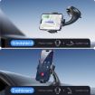 JOYROOM JR-OK6 Black Car Windshield Phone Holder - 5