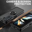 Samsung Galaxy Z Fold7 Q Shadow Series Yellow Case with Ring - 5