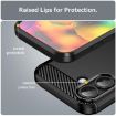 iPhone 17 Black Carbon Fiber TPU Case with Brushed Texture - 6