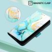 Vivo S30 PT003 Green Marble Flip Leather Phone Case - 6