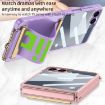 Samsung Galaxy Z Flip7 5G GKK Ultra-thin Wristband Case (Black) - 4