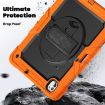 iPad Pro 13 2024 Case with Shoulder Strap (Orange) - 3