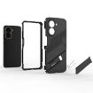 Redmi A5/Poco C71 Phone Case with Holder, Punk Armor, Grey - 6