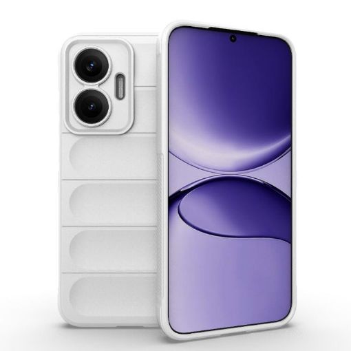 Redmi Turbo 4 Pro 5G Magic Shield White TPU + Flannel Case - 1