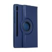 Samsung Galaxy Tab S7/S8 360 Rotating Leather Case Holder (Blue) - 3