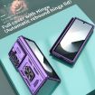 Galaxy Z Fold7 5G Case with Ring Stand & Sliding Hinge (Purple) - 5