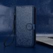 Ulefone Note 18 Ultra Blue Honeycomb Dot Leather Phone Case - 2