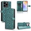 Ulefone Note 20 Pro Green Leather Phone Case with Honeycomb Texture - 1