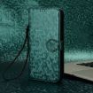 Ulefone Note 20 Pro Green Leather Phone Case with Honeycomb Texture - 2
