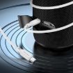 Borofone BL18 AUX Silicone 3.5mm to Type-C Audio Cable (Black) - 6