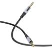 Borofone BL19 1m AUX Creator 3.5mm Audio Cable (Black) - 2