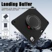 iPad Pro 13 2024 Black Rotating Handle Silicone PC Case - 5
