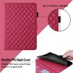 Samsung Galaxy Tab A8 10.5 Rhombus Leather Case (Red) - 6
