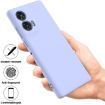 Motorola Edge 50 Fusion Purple Liquid Silicone Dropproof Case - 2