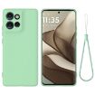Motorola Edge 50 Neo Liquid Silicone Dropproof Case (Green) - 1