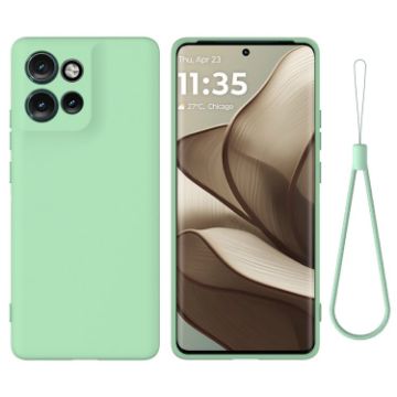 Motorola Edge 50 Neo Liquid Silicone Dropproof Case (Green) - 1